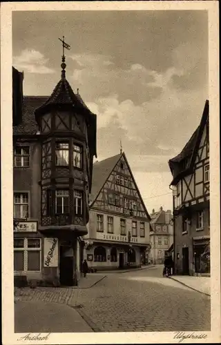 Ak Ansbach in Mittelfranken, Utzstraße