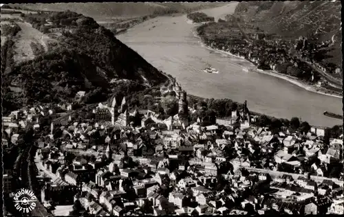 Ak Andernach am Rhein, Gesamtansicht, Luftbild