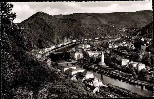 Ak Bad Ems an der Lahn, Lahnaufwärts