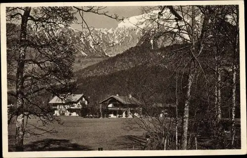 Ak Schönau am Königssee Oberbayern, Pension Hochwaldlehen