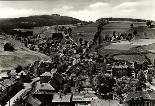 Ak Eibenstock im Erzgebirge Sachsen, Blick zum Dönitzgrund