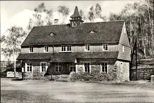 Ak Affalter Lößnitz im Erzgebirge Sachsen, Jugendherberge Clara Zetkin