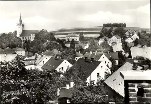 Ak Eppendorf in Sachsen, Panorama vom Ort