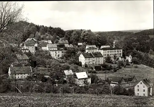 Ak Grünhainichen Sachsen, Panorama vom Ort