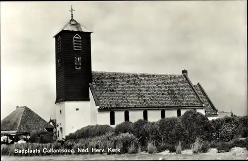 Ak Callantsoog Nordholland, Ned. Herv. Kerk