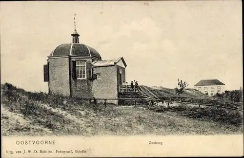 Ak Oostvoorne aan Zee Südholland, Zeeburg