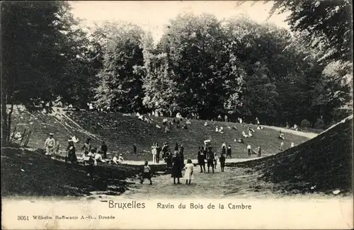Ak Bruxelles Brüssel, Ravin du Bois de la Cambre