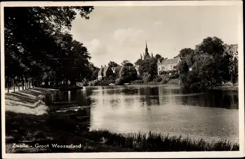 Ak Zwolle Overijssel Niederlande, Groot Weezenland