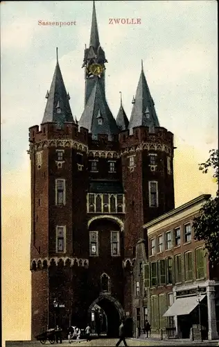 Ak Zwolle Overijssel Niederlande, Sassenpoort