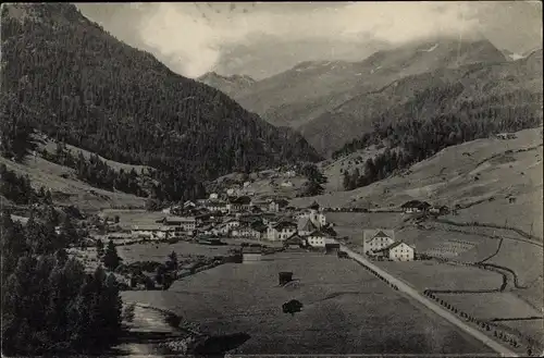 Ak St. Anton am Arlberg Tirol Österreich, Panorama gegen Westen