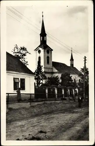 Ak Bučice Butschitz Vrdy Wrdy Mittelböhmen, Kirche