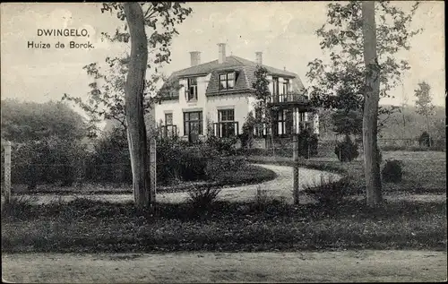 Ak Dwingeloo Drenthe Niederlande, Huize de Borck