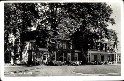 Ak Gieten Drenthe Niederlande, Hotel Braams