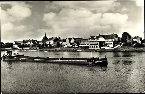 Ak Arcen Venlo Limburg Niederlande, Langs de Maas, Hotel Maashotel