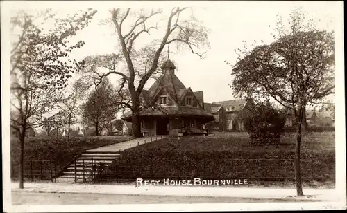 Ak Bournville Worcestershire England, Rest House