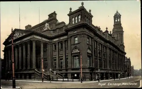 Ak Manchester England, Royal Exchange