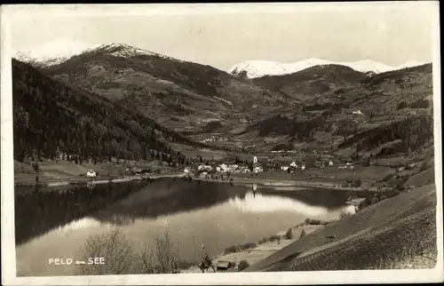 Ak Feld am See Kärnten, Brennsee