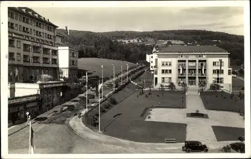 Ak Lazne Luhačovice Bad Luhatschowitz Region Zlin, Sporitelna