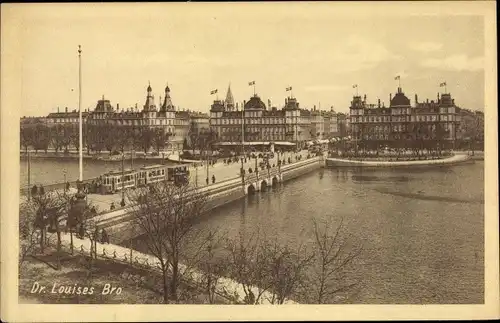 Ak København Kopenhagen Dänemark, Dronning Louises Bro