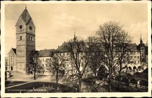 Ak Scheyern in Oberbayern, Benediktinerkloster