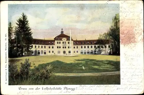 Ak Planegg Oberbayern, Volksheilstätte