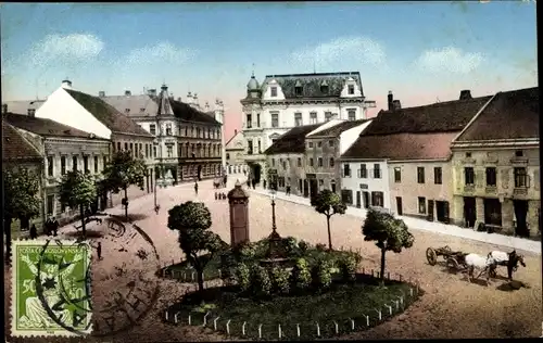 Ak Jihlava Iglau Region Hochland, Budweiser Gasse