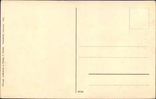 Ak Dubí Eichwald Region Aussig, Franzosenstein