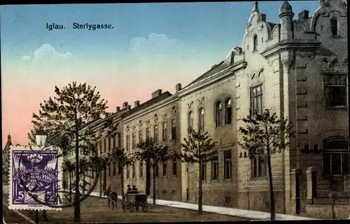 Ak Jihlava Iglau Region Hochland, Sterlygasse