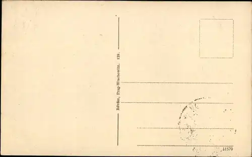 Ak Jihlava Iglau Region Hochland, Bank, Steingasse