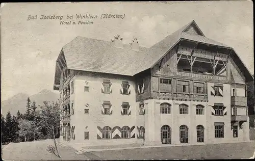 Ak Bad Iselsberg Winklern in Kärnten, Hotel und Pension