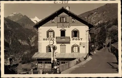 Foto Ak Heiligenblut am Großglockner in Kärnten, Hotel-Post Schober