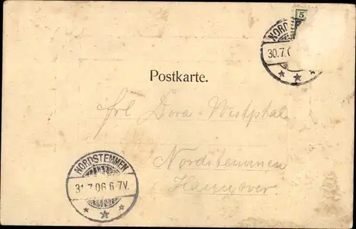 Präge Ak Reichskanzler Fürst von Bülow, Portrait