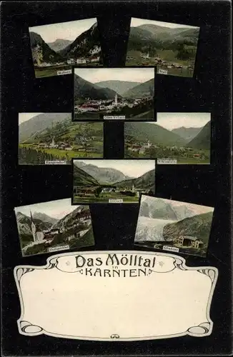 Ak Heiligenblut am Großglockner in Kärnten, Mölltal, Rangersdorf, Winklern, Döllach, Glockner