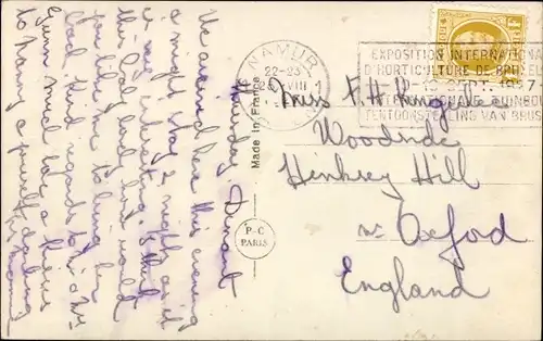 Ak Mädchen und Hund, Kissen, Kindportrait