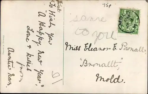 Ak Kind mit Trommel und Bernhardiner, Blumen