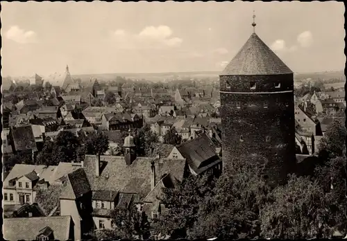 Ak Freiberg in Sachsen, Blick vom Turm der Kirche St. Jacobi, Donatsturm, Dom