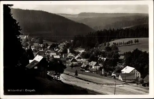 Ak Wildenthal Eibenstock im Erzgebirge, Teilansicht