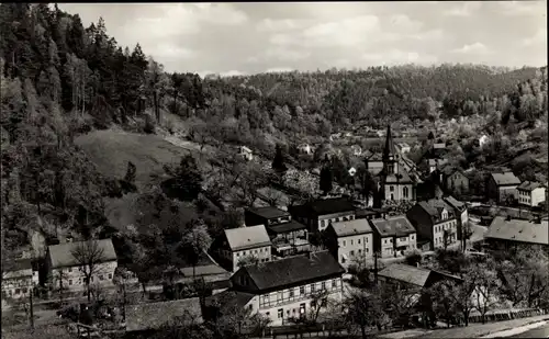 Ak Krippen Bad Schandau Sächsische Schweiz, Panorama