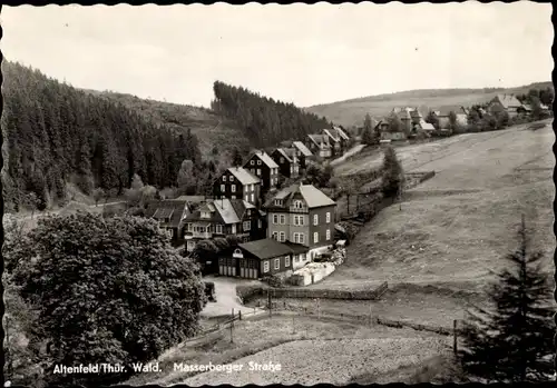 Ak Altenfeld Großbreitenbach in Thüringen, Masserberger Straße