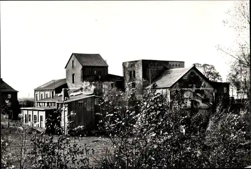 Ak Oelsnitz Erzgebirge, Bergbaumuseum Karl Liebknecht Schacht, Gottes Segen, Glückauf Schacht Lugau