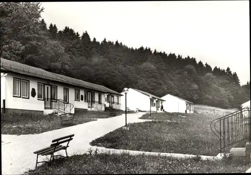 Ak Engelsbach Leinatal Thüringen, Urlaubersiedlung