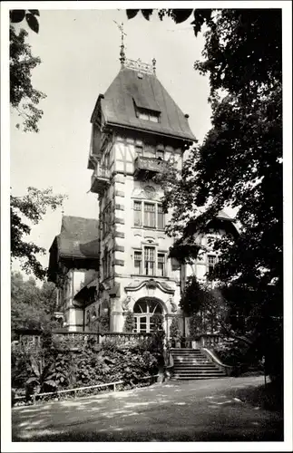 Ak Hof an der Saale Oberfranken Bayern, Theresienstein