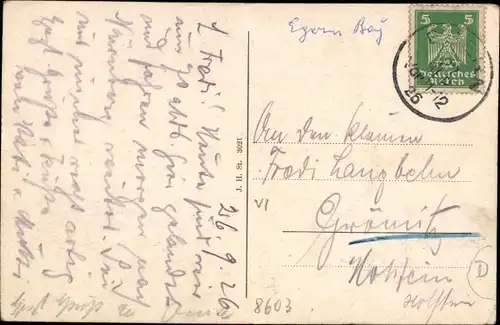 Ak Ebern in Unterfranken, Rathaus, Fachwerkhaus