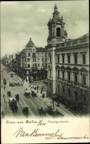 Ak Berlin Mitte, Leipziger Straße