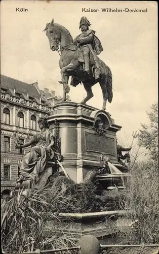 Ak Köln am Rhein, Kaiser Wilhelm Denkmal