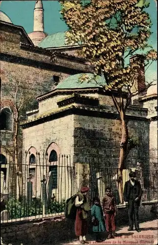 Ak Thessaloniki Griechenland, Vue exterieure de la Mosquee Horitiati