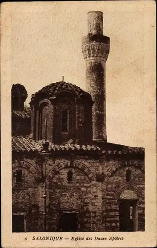 Ak Saloniki Thessaloniki Griechenland, Eglise des Douze Apotres