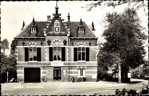 Ak Bunnik Utrecht Niederlande, Gemeentehuis