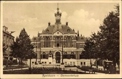 Ak Apeldoorn Gelderland, Gemeentehuis