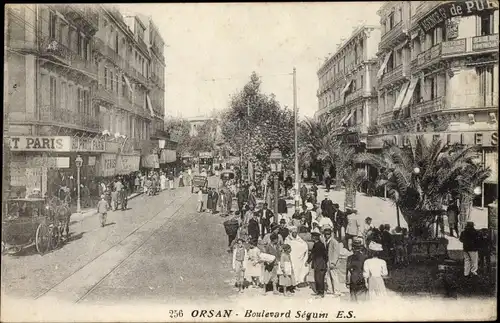 Ak Oran Algerien, Boulevard Seguin